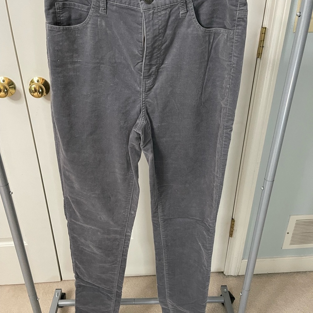 Talbots Straight leg Velveteen pants size 10 long